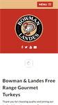 Mobile Screenshot of bowmanlandes.com